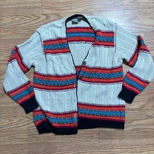 Vintage Russ Cardigan Large